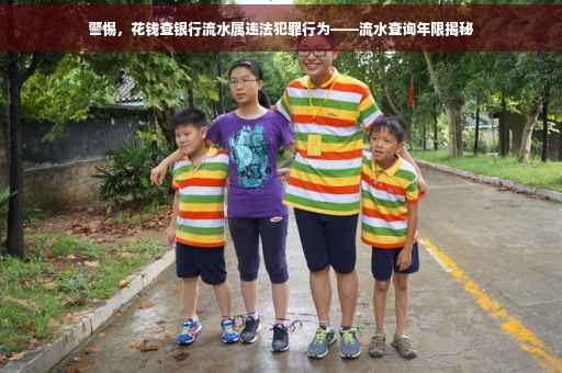 警惕，花钱查银行流水属违法犯罪行为——流水查询年限揭秘