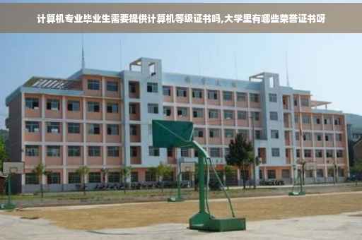 计算机专业毕业生需要提供计算机等级证书吗,大学里有哪些荣誉证书呀
