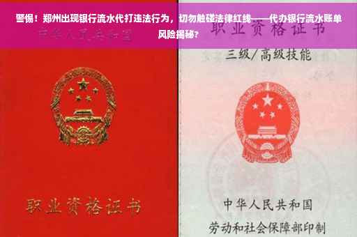 警惕！郑州出现银行流水代打违法行为，切勿触碰法律红线——代办银行流水账单风险揭秘?