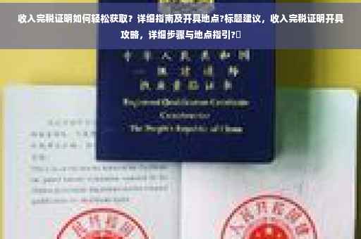 收入完税证明如何轻松获取？详细指南及开具地点?标题建议，收入完税证明开具攻略，详细步骤与地点指引?✨