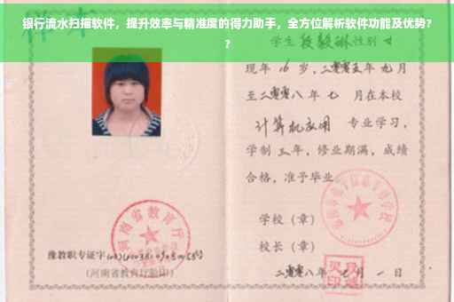 银行流水扫描软件，提升效率与精准度的得力助手，全方位解析软件功能及优势??