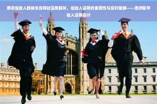 悉尼低收入群体生存现状深度解析，低收入证明的重要性与应对策略——澳洲留学收入证明探讨