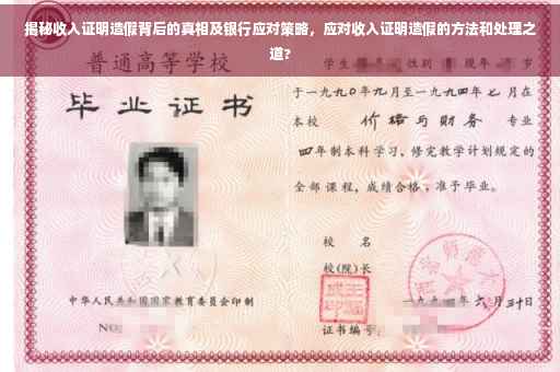 揭秘收入证明造假背后的真相及银行应对策略，应对收入证明造假的方法和处理之道?