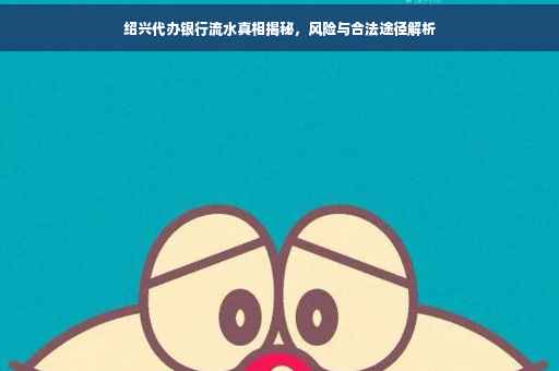 绍兴代办银行流水真相揭秘，风险与合法途径解析
