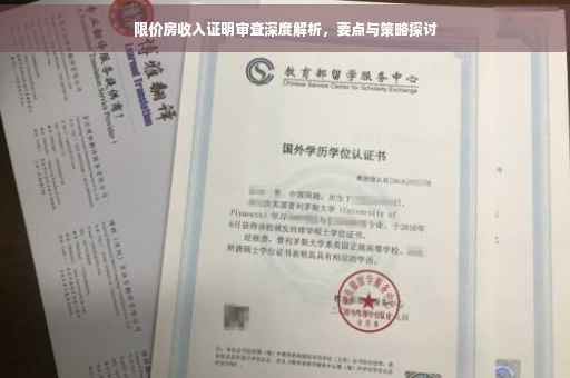 限价房收入证明审查深度解析，要点与策略探讨