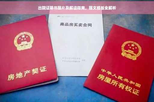 出院证明书图片及解读指南，图文模板全解析