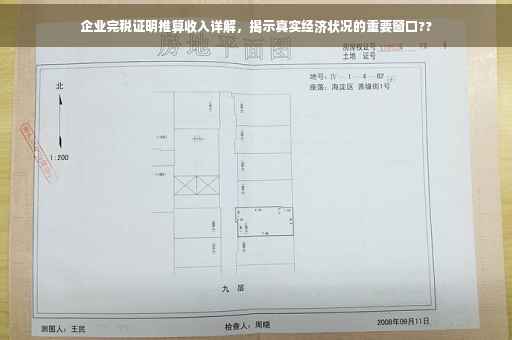 企业完税证明推算收入详解，揭示真实经济状况的重要窗口??