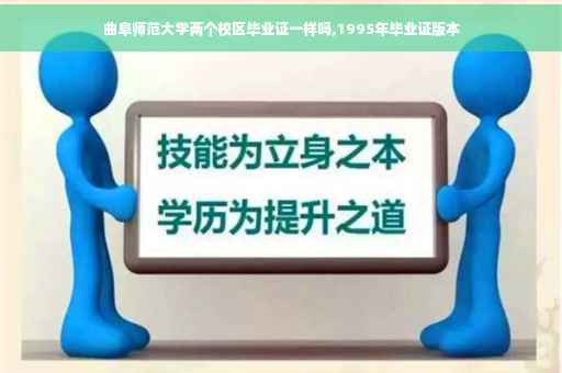 曲阜师范大学两个校区毕业证一样吗,1995年毕业证版本