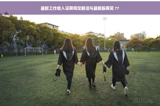 最新工作收入证明规定解读与最新版概览 ??
