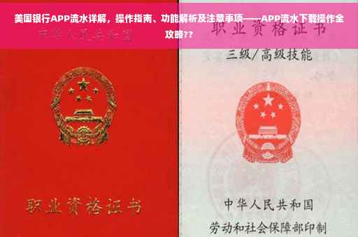 美国银行APP流水详解，操作指南、功能解析及注意事项——APP流水下载操作全攻略??