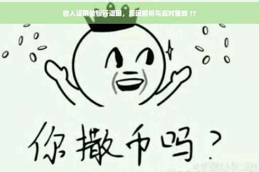 收入证明被银行退回，原因解析与应对策略 ??