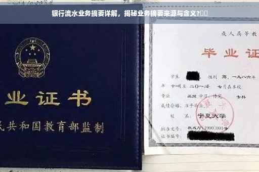 银行流水业务摘要详解，揭秘业务摘要来源与含义?⚡️