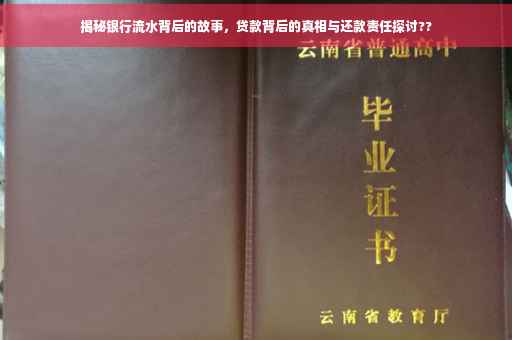 揭秘银行流水背后的故事，贷款背后的真相与还款责任探讨??