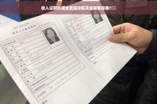 收入证明办理全流程详解及流程图指南?⚡️