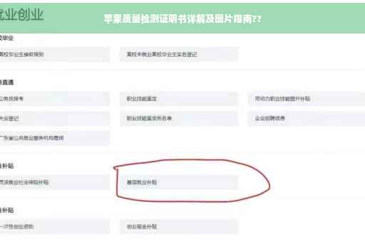 苹果质量检测证明书详解及图片指南??