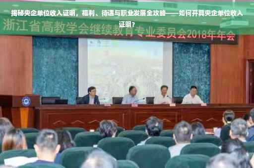 揭秘央企单位收入证明，福利、待遇与职业发展全攻略——如何开具央企单位收入证明？