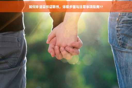 如何申请采样证明书，详细步骤与注意事项指南??
