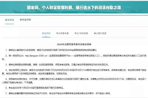 薪金煲，个人财富管理利器，银行流水下的灵活存取之道