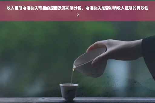 收入证明电话缺失背后的原因及其影响分析，电话缺失是否影响收入证明的有效性？