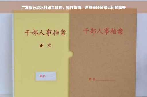 广发银行流水打印全攻略，操作指南、注意事项及常见问题解答