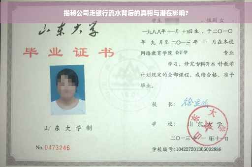 揭秘公司走银行流水背后的真相与潜在影响?
