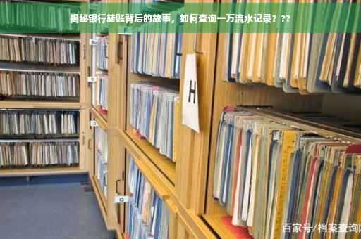 揭秘银行转账背后的故事，如何查询一万流水记录？??