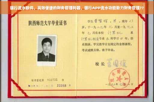 银行流水软件，高效便捷的财务管理利器，银行APP流水功能助力财务管理??