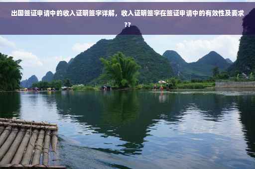 出国签证申请中的收入证明签字详解，收入证明签字在签证申请中的有效性及要求??
