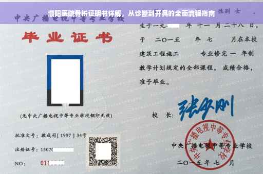 濮阳医院骨折证明书详解，从诊断到开具的全面流程指南