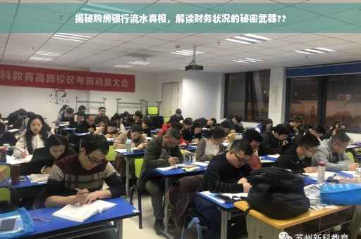 揭秘购房银行流水真相，解读财务状况的秘密武器??