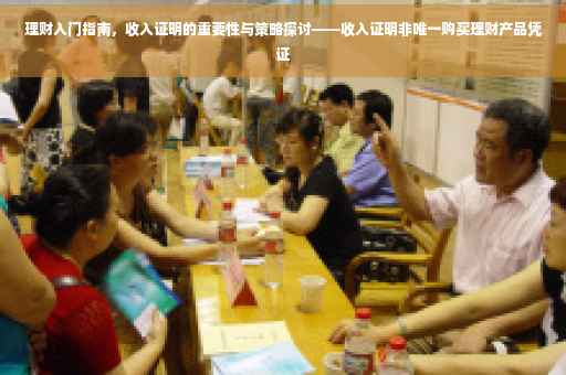 理财入门指南，收入证明的重要性与策略探讨——收入证明非唯一购买理财产品凭证