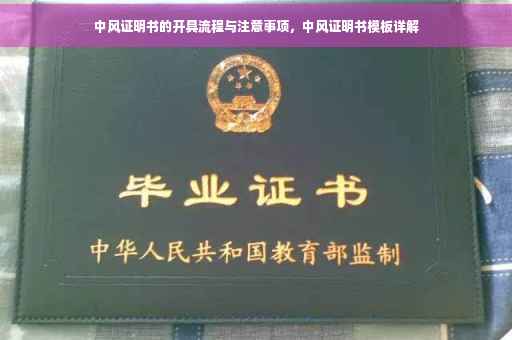 中风证明书的开具流程与注意事项，中风证明书模板详解