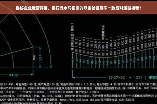 揭秘企业运营真相，银行流水与报表的双重验证及不一致应对策略揭秘！