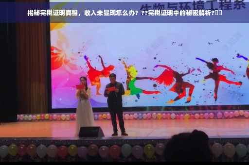 揭秘完税证明真相，收入未显现怎么办？??完税证明中的秘密解析?⚡️