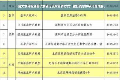 一篇文章带你全面了解银行流水计算方式！银行流水数字计算详解。