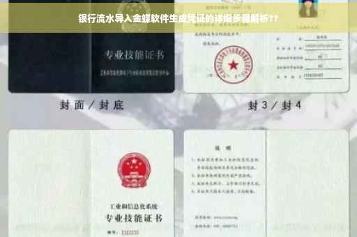银行流水导入金蝶软件生成凭证的详细步骤解析??