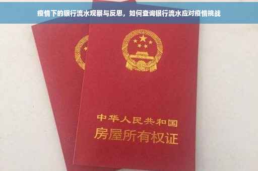 疫情下的银行流水观察与反思，如何查询银行流水应对疫情挑战