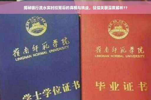 揭秘银行流水实时拉背后的真相与挑战，征信关联深度解析??