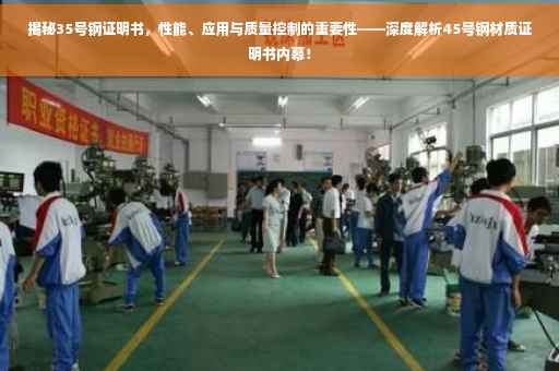 揭秘35号钢证明书，性能、应用与质量控制的重要性——深度解析45号钢材质证明书内幕！
