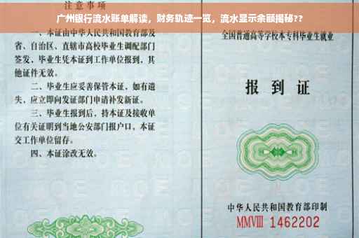 广州银行流水账单解读，财务轨迹一览，流水显示余额揭秘??