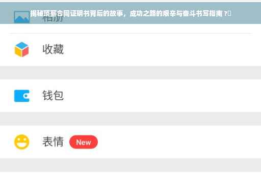 揭秘顶薪合同证明书背后的故事，成功之路的艰辛与奋斗书写指南 ?✨