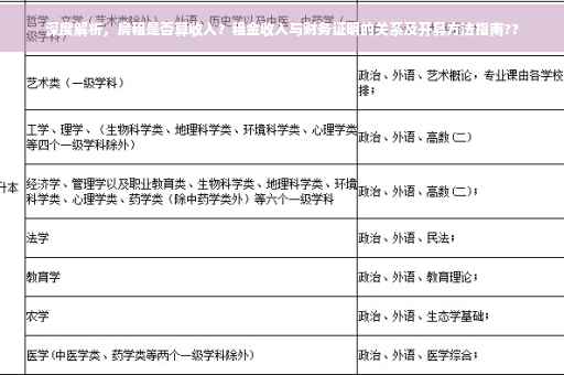 深度解析，房租是否算收入？租金收入与财务证明的关系及开具方法指南??