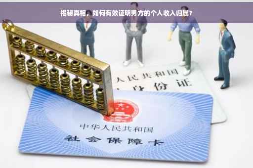 揭秘真相，如何有效证明男方的个人收入归属？