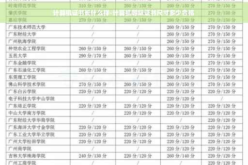 计算机证书长什么样-计算机等级证书尺寸多少合格