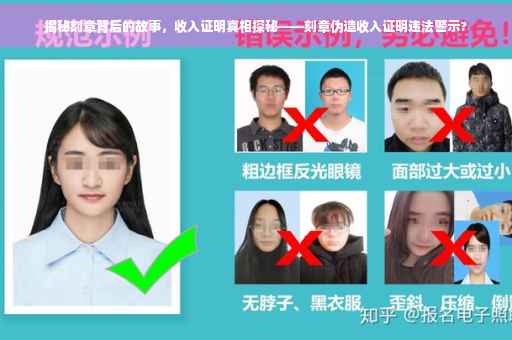 揭秘刻章背后的故事，收入证明真相探秘——刻章伪造收入证明违法警示?