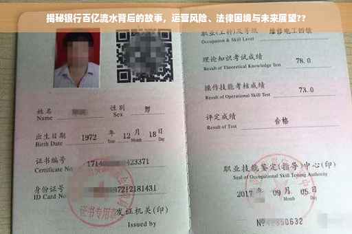揭秘银行百亿流水背后的故事，运营风险、法律困境与未来展望??