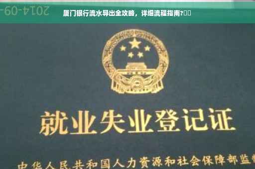厦门银行流水导出全攻略，详细流程指南?⚡️
