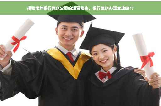揭秘常州银行流水公司的运营秘诀，银行流水办理全攻略??