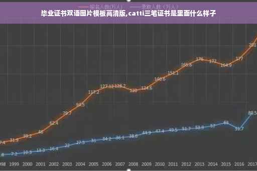 毕业证书双语图片模板高清版,catti三笔证书是里面什么样子