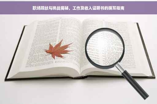 职场现状与挑战揭秘，工作及收入证明书的撰写指南